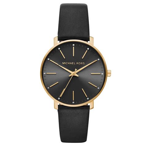 michael kors damenuhr pyper mk2747|Michael Kors leather watch.